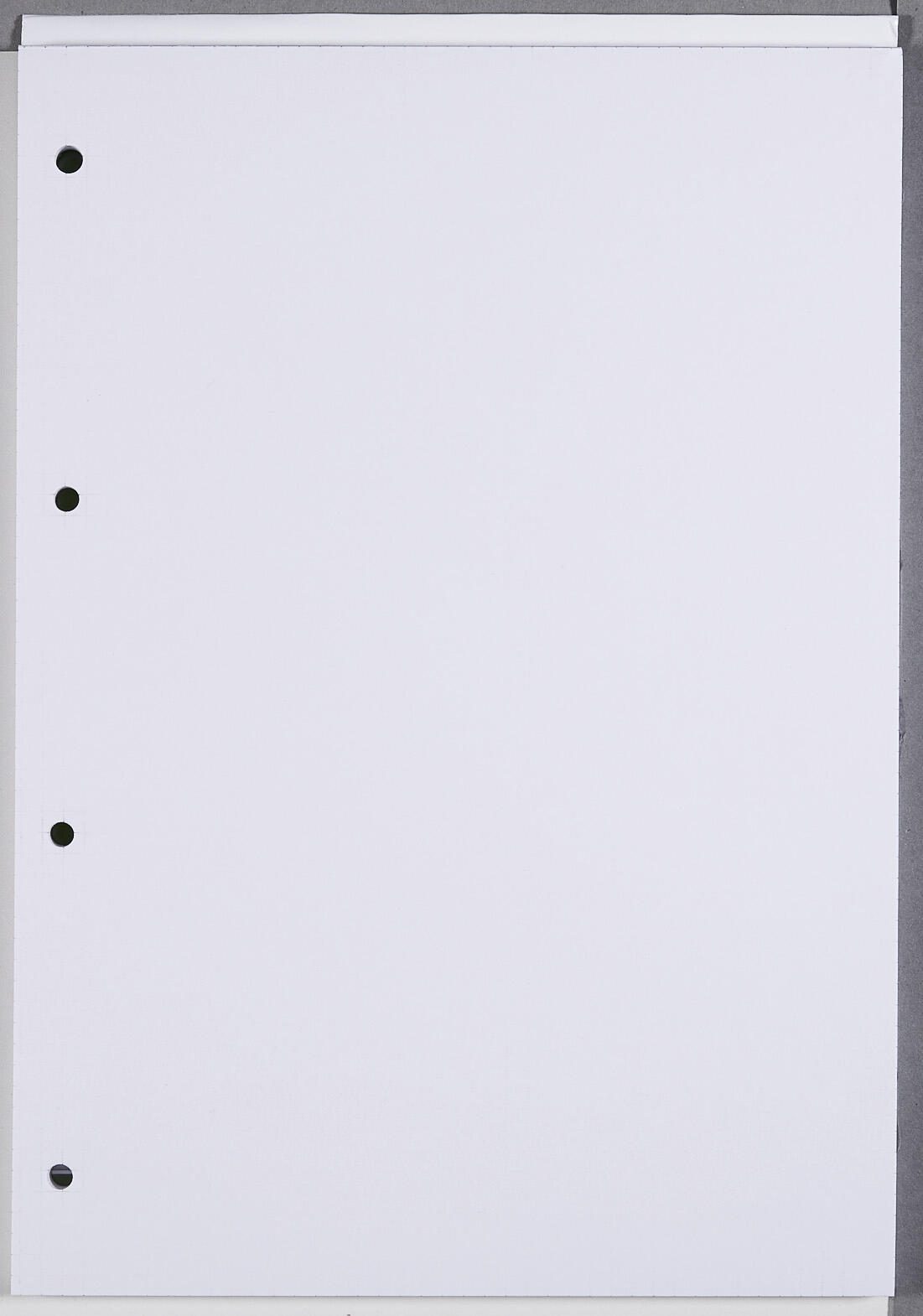 herlitz Briefblock DIN A4 blanko