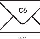 SIGEL Briefumschläge DIN C6 ohne Fenster nassklebend