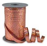 PRÄSENT Geschenkband Holly 10 mm x 200 m rosegold