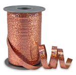 PRÄSENT Geschenkband Holly 10 mm x 200 m rosegold