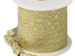 PRÄSENT Geschenkband Glitter 10 mm x 100 m gold