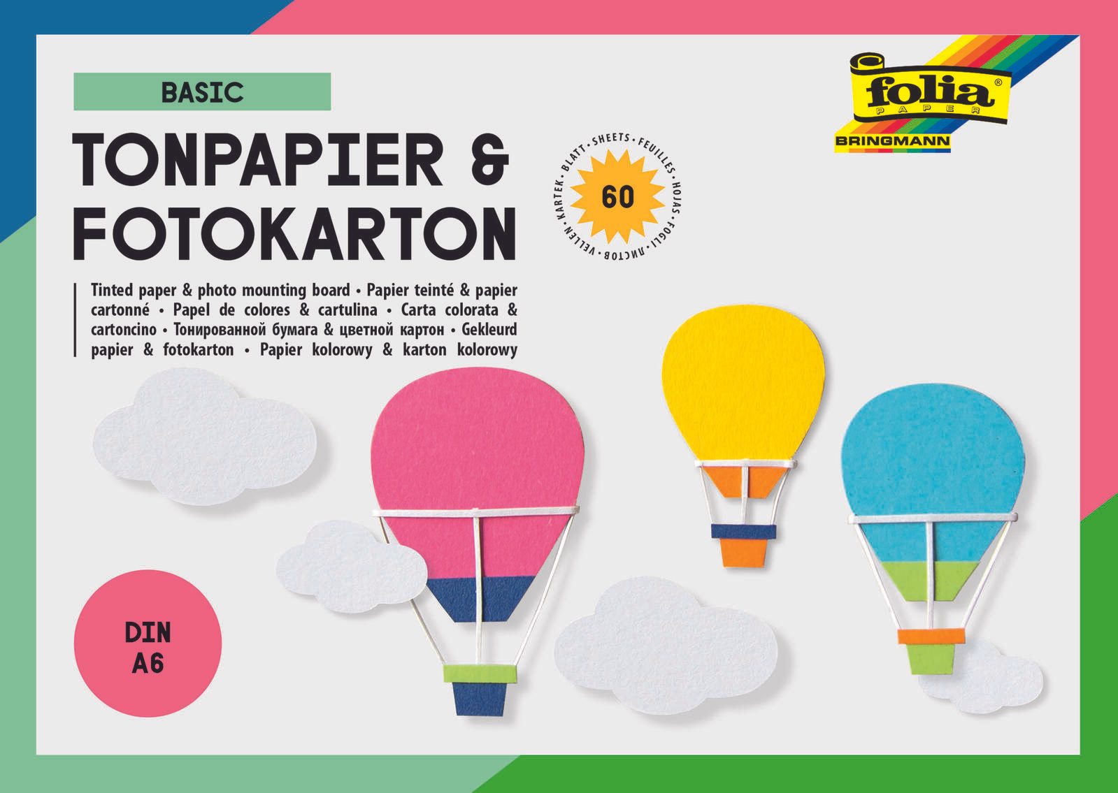 folia Tonpapier DIN A6