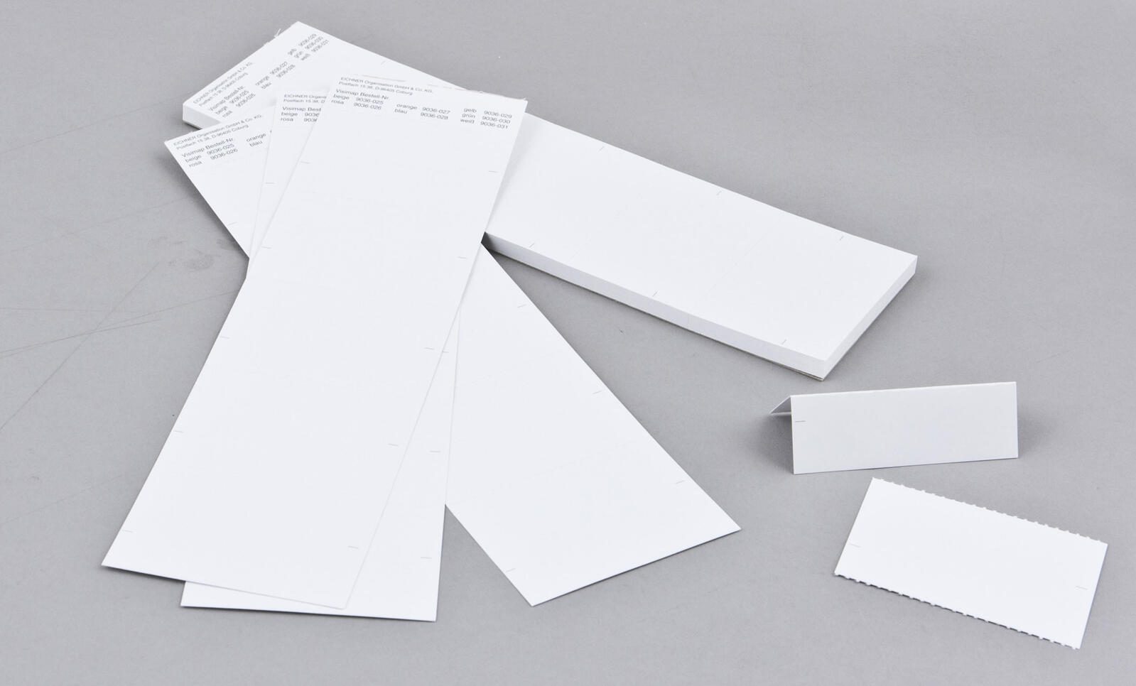 EICHNER Beschriftungsschilder für Hängeregister 6,7 x 2,0 cm