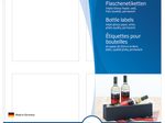 HERMA Flaschenetiketten 8882 weiß 90,0 x 120,0 mm