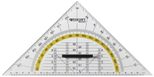WESTCOTT Geometrie-Dreieck mit Griff 25,0 cm