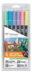 Tombow Brush-Pens Mehrfarbig 0.8 + 3.3 mm