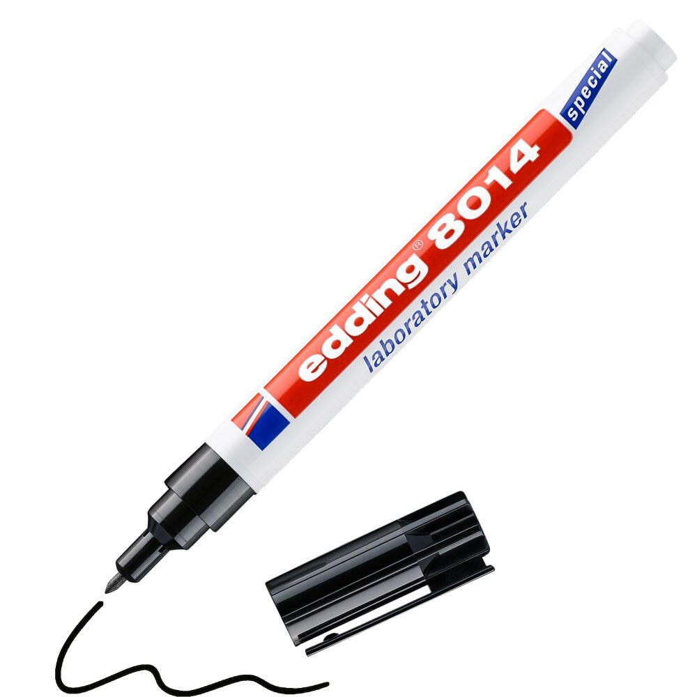 edding Labormarker 1.0 mm Schwarz