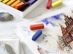 FABER-CASTELL Pastellkreide Mehrfarbig