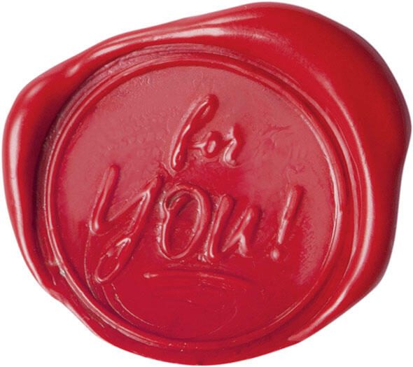 folia Siegel-Set rot, silber, gold