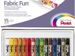 Pentel Stoffmalkreide Mehrfarbig
