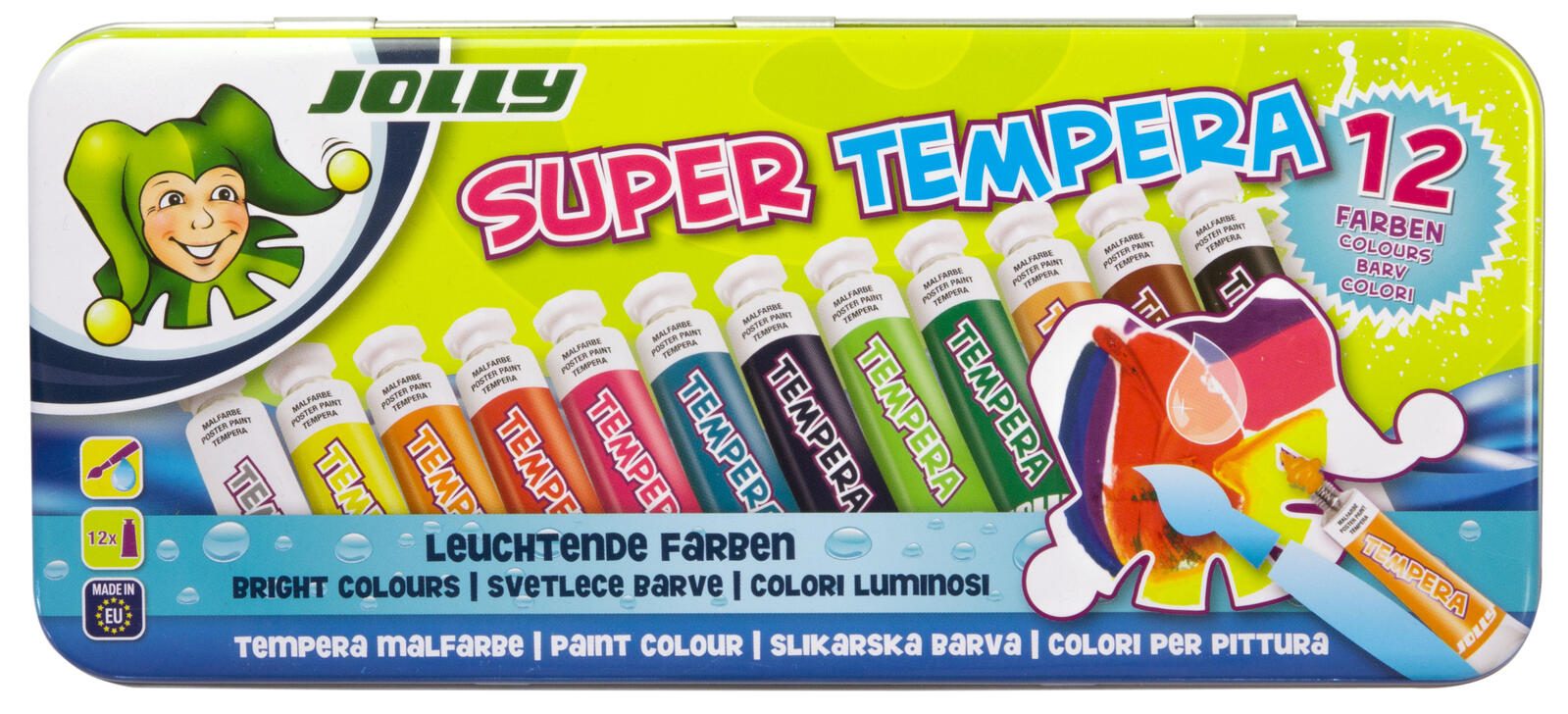 JOLLY Temperafarben 12 Farben