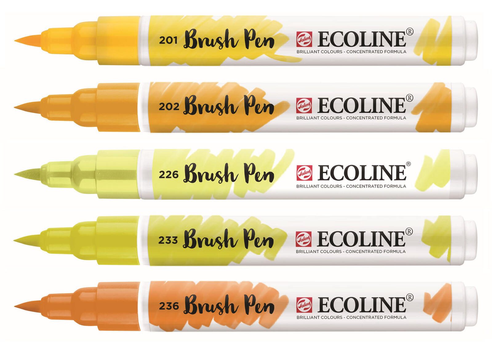 Talens ECOLINE® Brush-Pens Gelb 1.0 - 3.0 mm