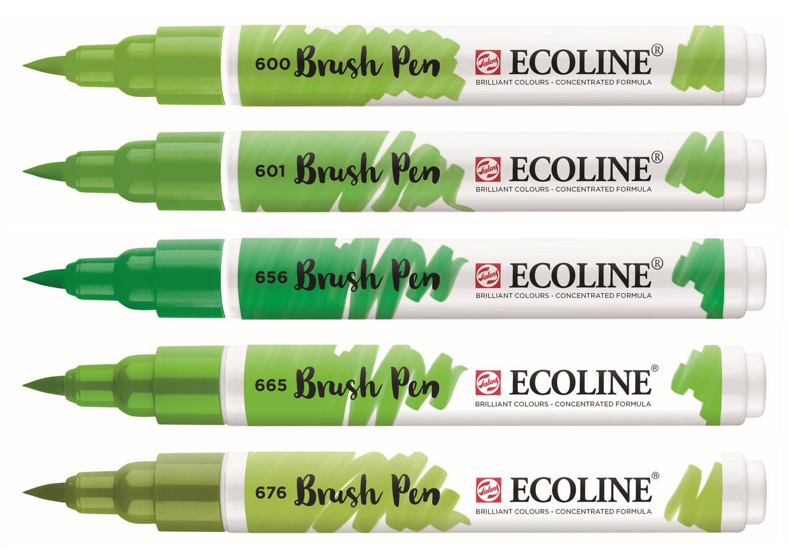 Talens ECOLINE® Brush-Pens Grün 1.0 - 3.0 mm