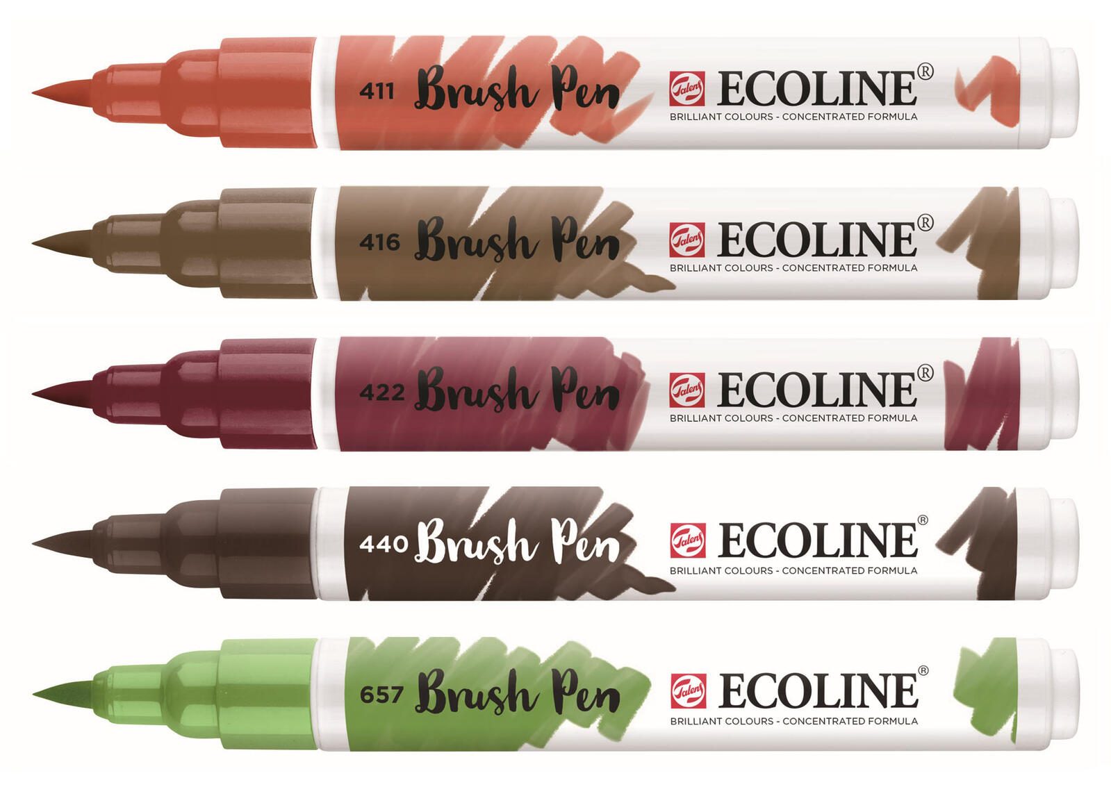 Talens ECOLINE® Brush-Pens Mehrfarbig 1.0 - 3.0 mm