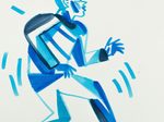 Talens ECOLINE® Brush-Pens Blau 1.0 - 3.0 mm