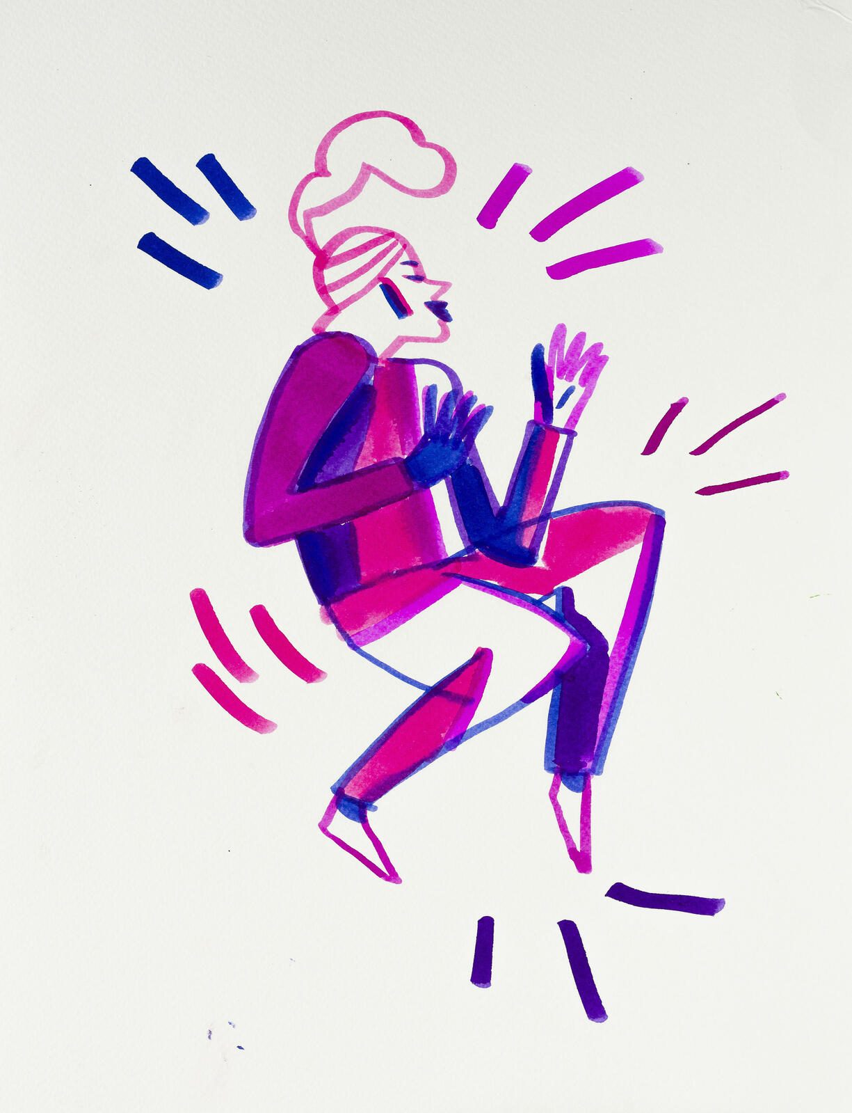 Talens ECOLINE® Brush-Pens Lila 1.0 - 3.0 mm