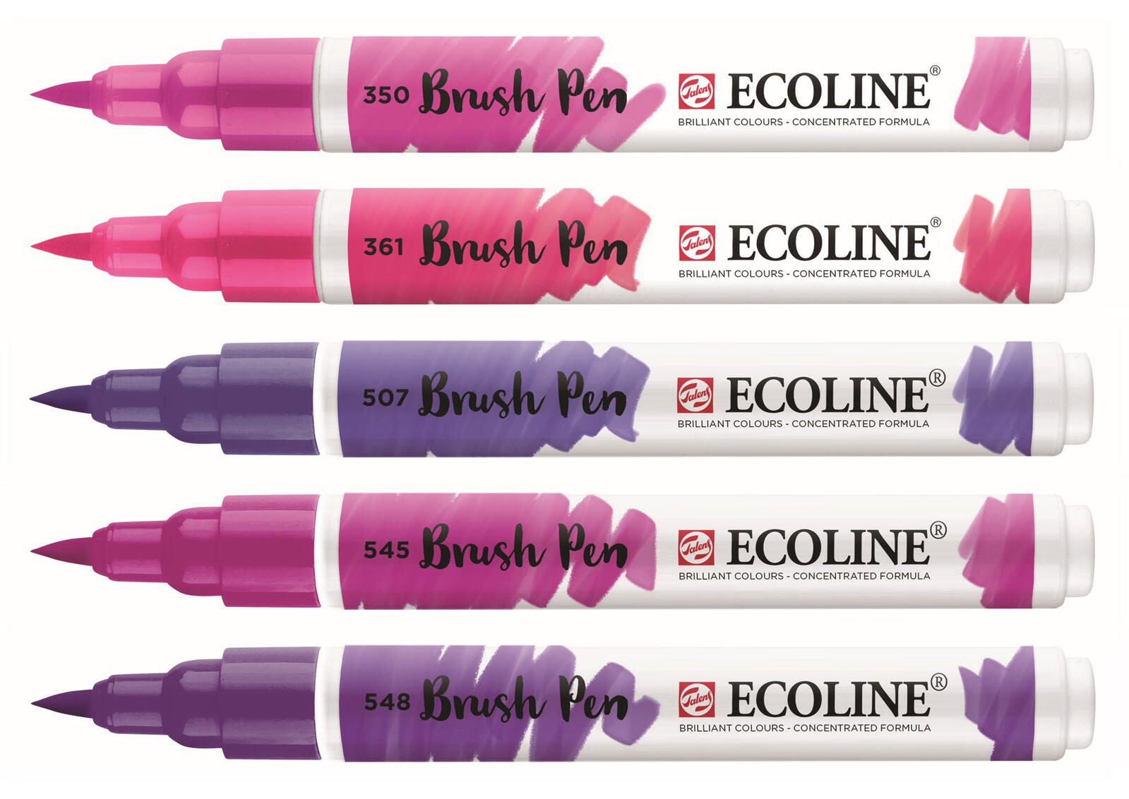 Talens ECOLINE® Brush-Pens Lila 1.0 - 3.0 mm