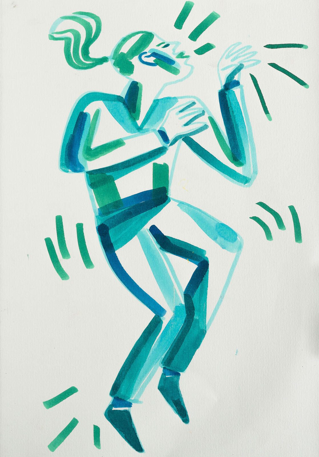 Talens ECOLINE® Brush-Pens Grün 1.0 - 3.0 mm