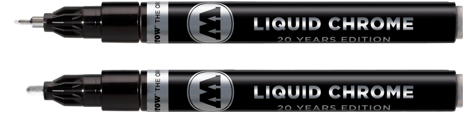 MOLOTOW Liquid Chrome Acrylstifte 1.0 - 2.0 mm Chrom