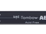 Tombow Brush-Pen Schwarz 0.8 + 3.3 mm