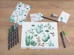 Tombow Brush-Pen-Set Mehrfarbig 0.3 + 3.0 + 10.0 mm