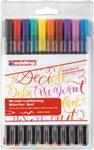 edding Brush-Pens Mehrfarbig 0.8 + 3.3 mm