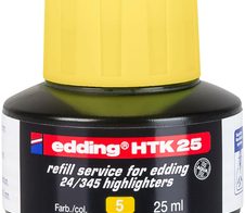 edding HTK 25 Nachfülltinte gelb