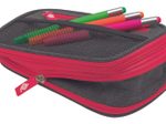 WEDO Schlampermäppchen neonrosa/grau