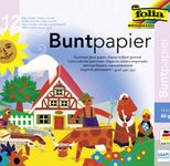 folia Buntpapier gummiert 80 g/m²