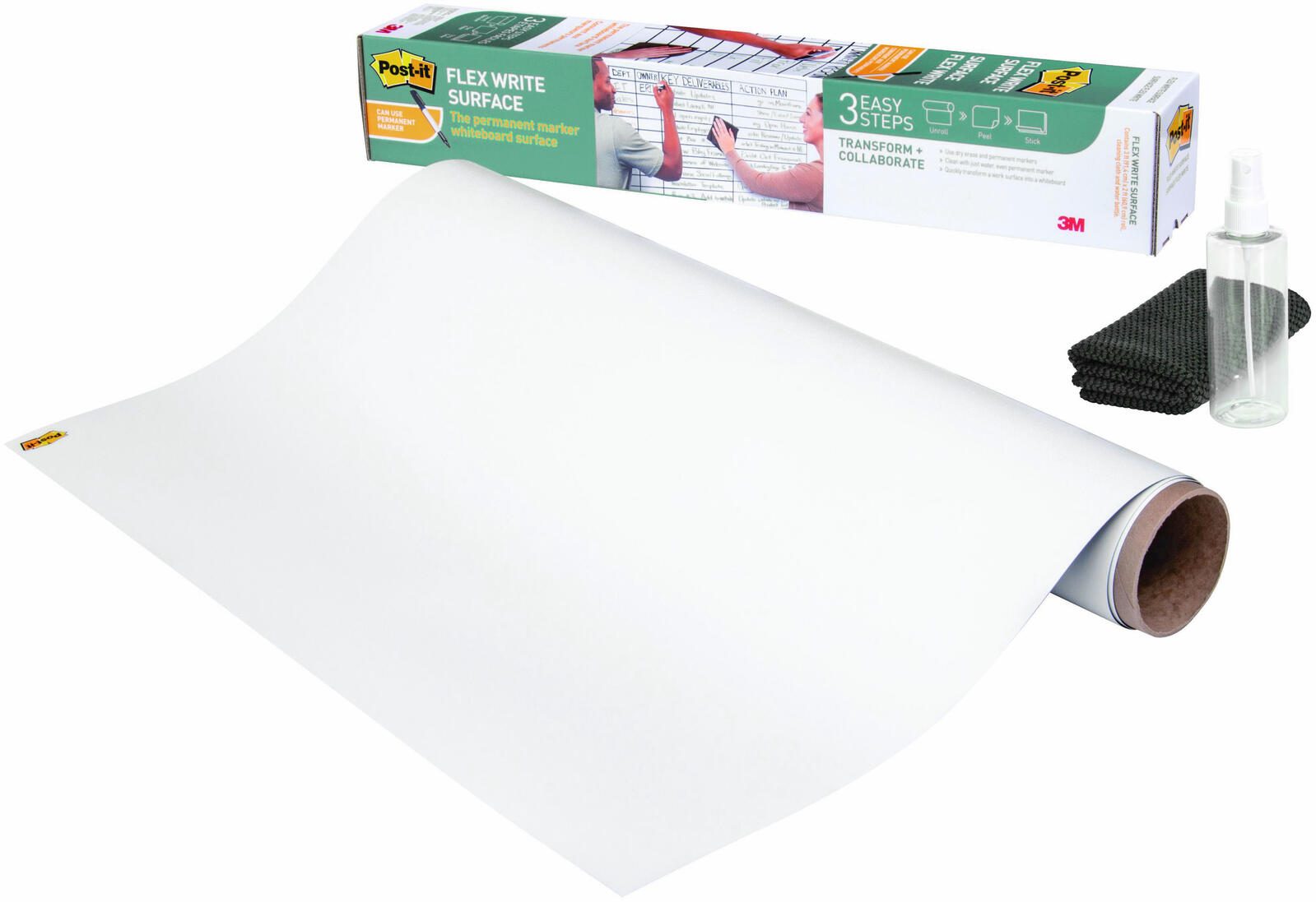 Post-it® selbstklebende Whiteboardfolie 240,0 x 120,0 cm
