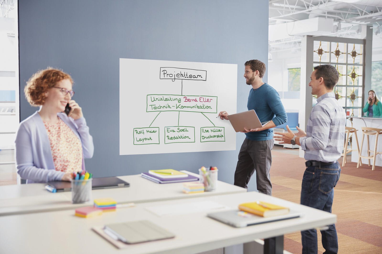 Post-it® selbstklebende Whiteboardfolie 240,0 x 120,0 cm