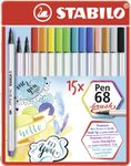 STABILO Brush-Pens Mehrfarbig