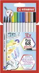 STABILO Brush-Pens Mehrfarbig