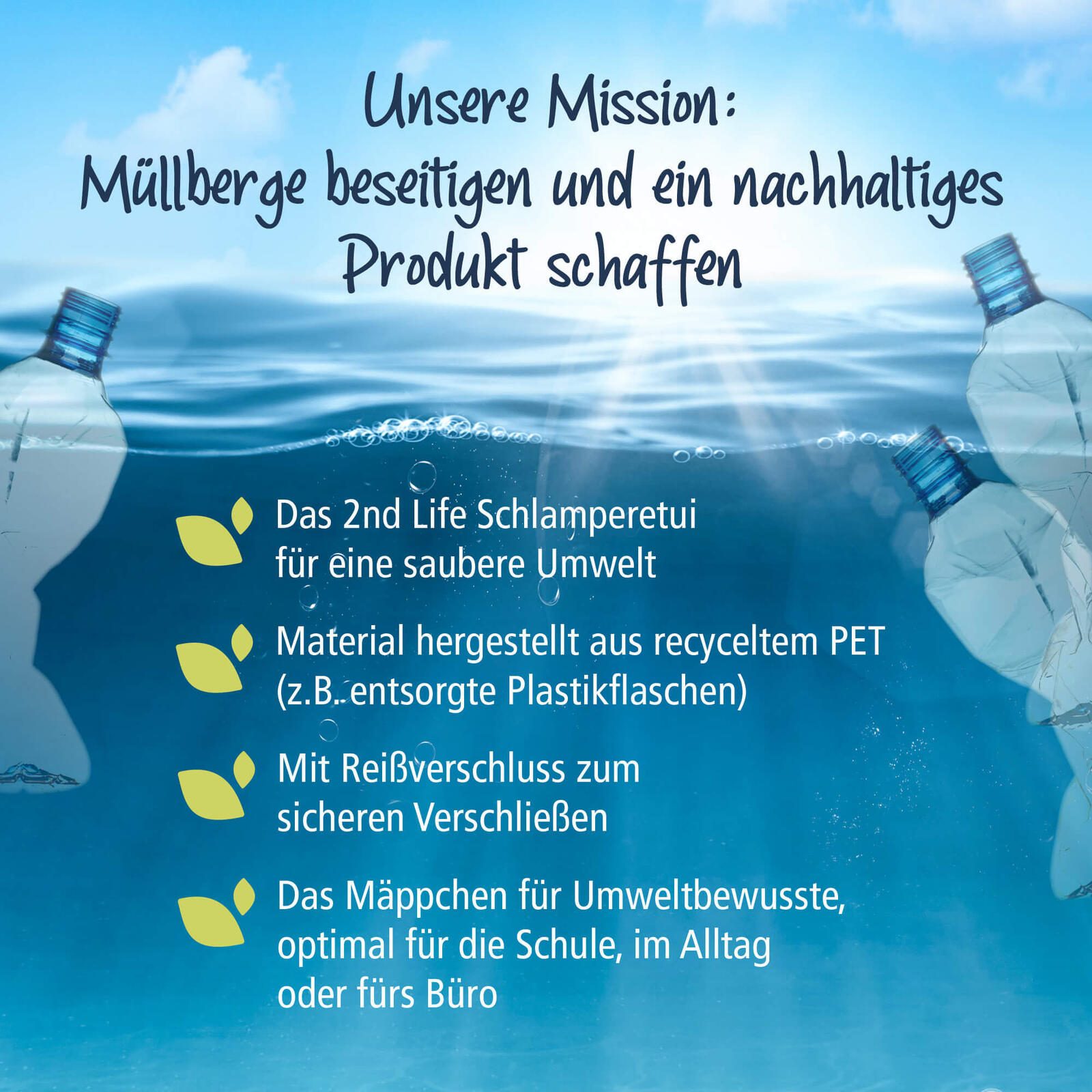 ONLINE® Schlampermäppchen hellblau