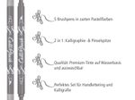 ONLINE® Brush-Pens Mehrfarbig 2.0 mm