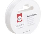 Rayher Perlonfaden 0.35 mm x 50 m transparent