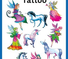 AVERY Zweckform Klebetattoo Elfen, Einhörner
