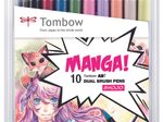Tombow Brush-Pens Mehrfarbig 0.8 + 3.3 mm
