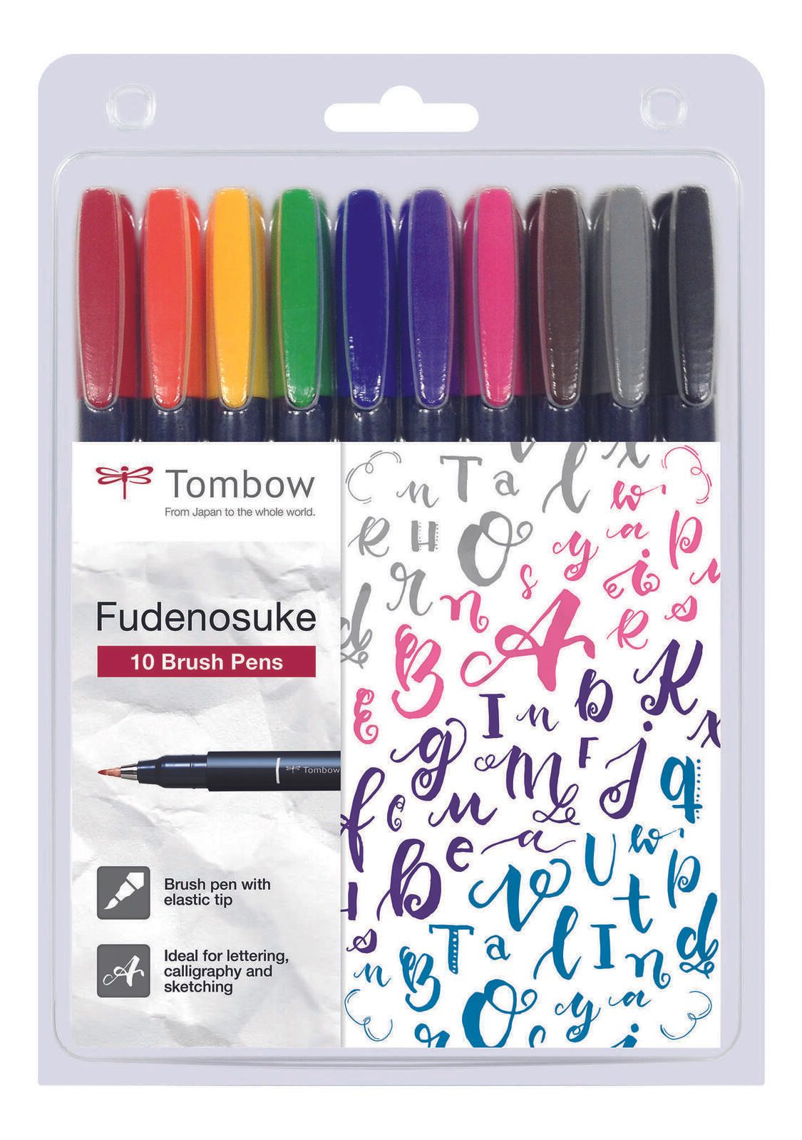 Tombow Brush-Pens Mehrfarbig