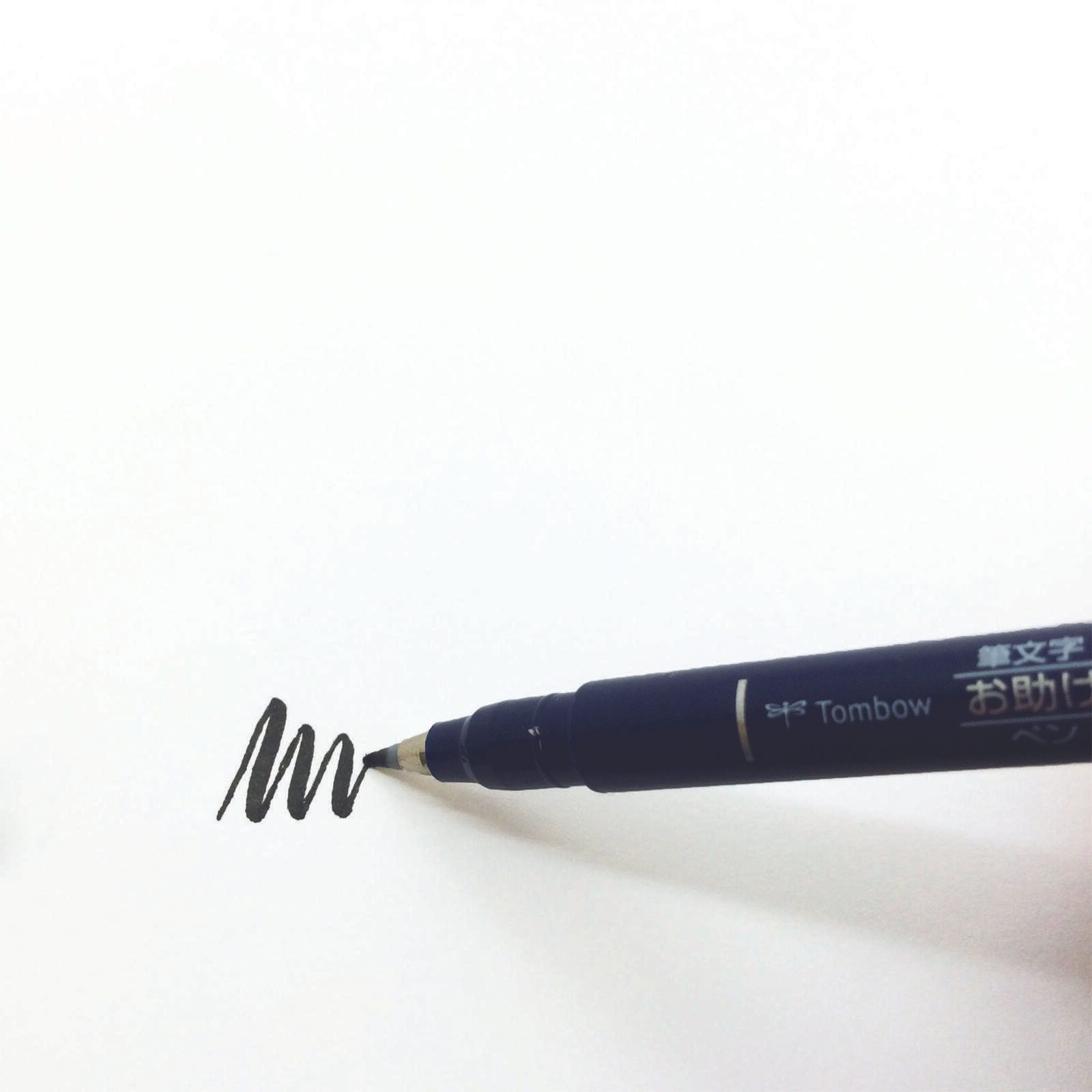 Tombow Brush-Pens Schwarz 1.0 + 3.0 + 5.0 mm