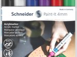 Schneider Paint-It V1 Acrylstifte 4.0 mm Mehrfarbig