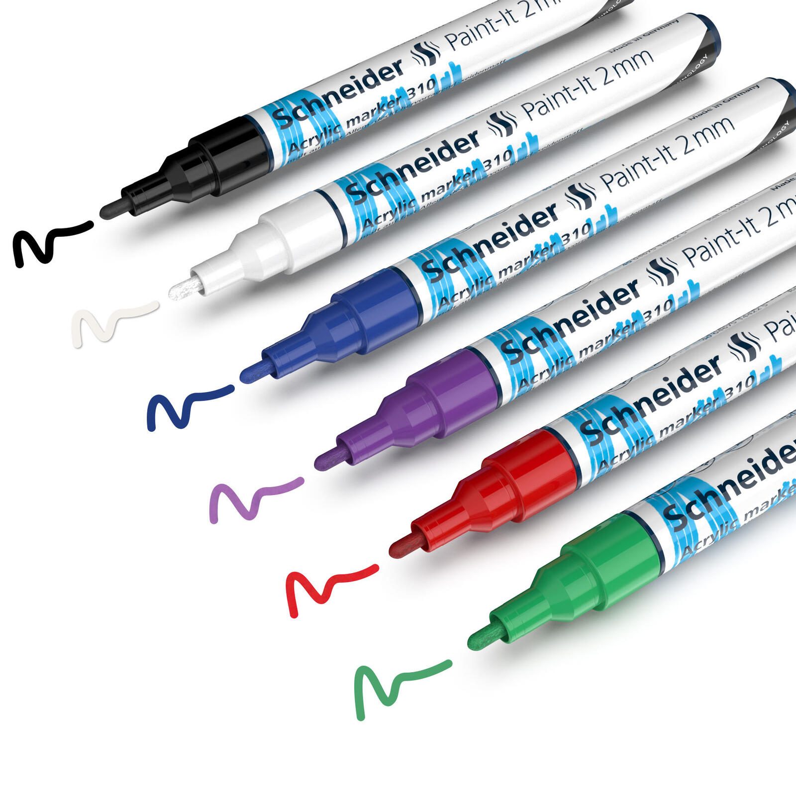 Schneider Paint-It V1 Acrylstifte 2.0 mm Mehrfarbig
