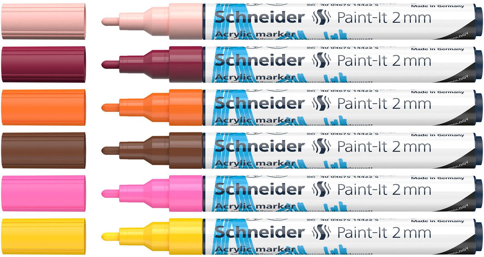Schneider Paint-It V3 Acrylstifte 2.0 mm Mehrfarbig