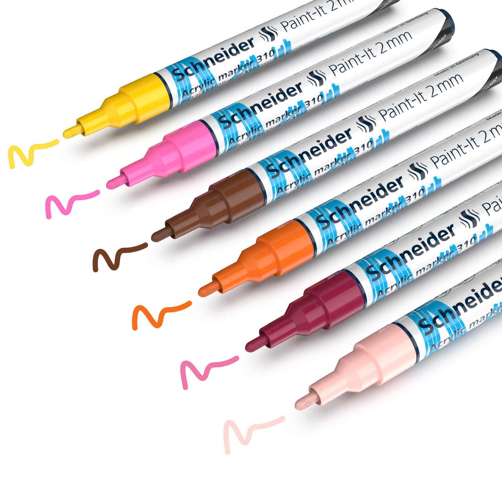 Schneider Paint-It V3 Acrylstifte 2.0 mm Mehrfarbig