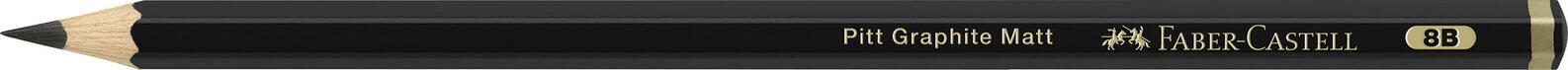 FABER-CASTELL Graphitstifte Pitt Graphite Matt 2B-12B