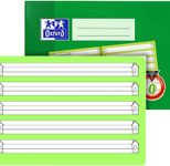 OXFORD Schreiblernheft Lineatur 0 liniert DIN A5 quer ohne Rand, 16 Blatt, 1 St.