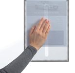 DURABLE Dokumentenhüllen selbstklebend A4 grau