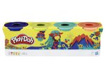 Play-Doh Knete WILD farbsortiert, 4 Farben je 112,0 g