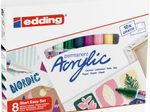 edding nordic Acrylstifte-Set 1.0 + 2.0 + 3.0 mm Mehrfarbig