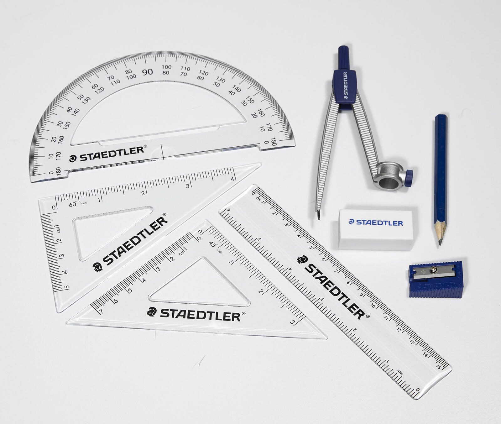 STAEDTLER Lineal-Set Kunststoff